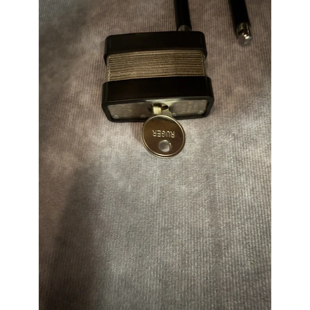 Ruger 770 Keyed Different Padlock Yale Keyway Extended Shackle 3/8in